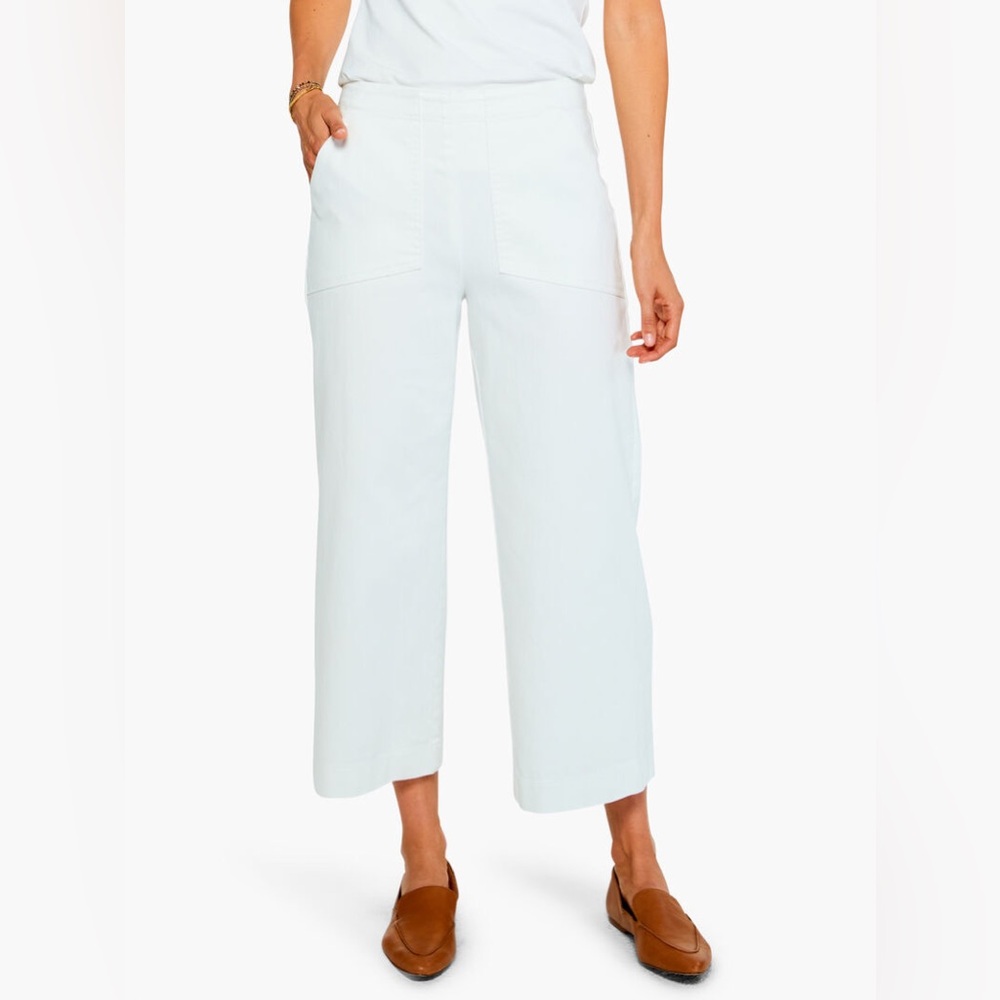 Nic +‎ Zoe All Day High Waist Crop Wide Leg Jeans 29